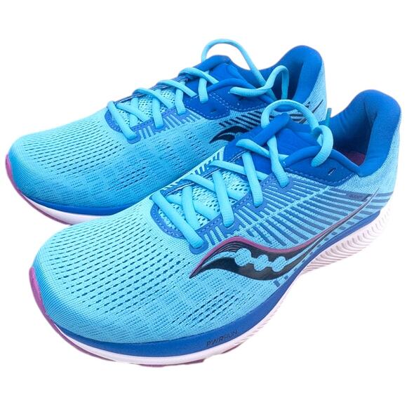Saucony Guide 14 Running Shoes Sneaker Blue Blaze Berry S10654-30 Womens Size 11 - Picture 1 of 7